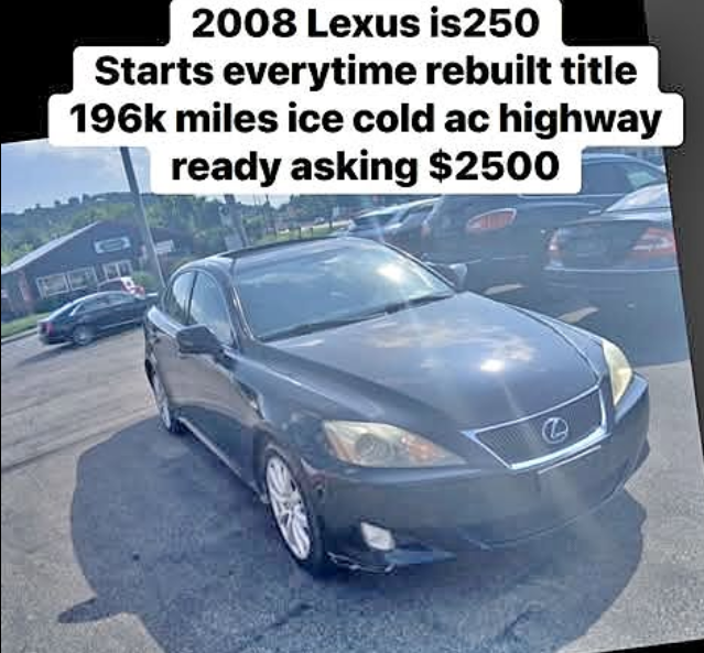 2008 Lexus IS250