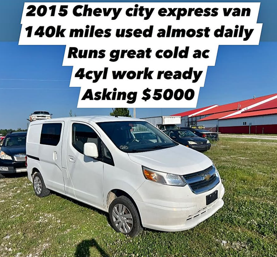 2015 Chevrolet City Express Van